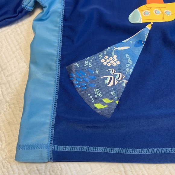 12-18m (4/$20) UV Skinz Submarine Rashguard Swim Top - Picture 5 of 12